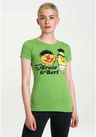 Футболка с лицензионным принтом Sesamstraße – Ernie & Bert