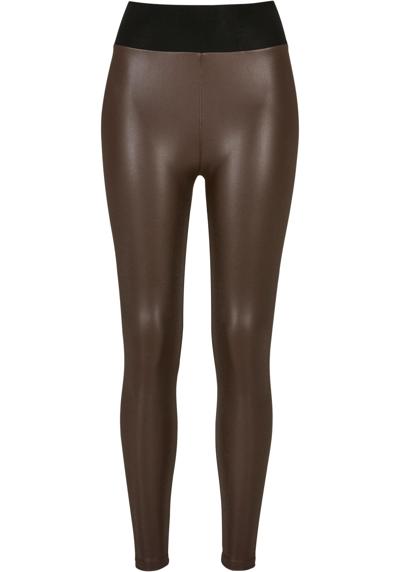 леггинсы »Urban Classics Damen Ladies Faux Leather High Waist Leggings«