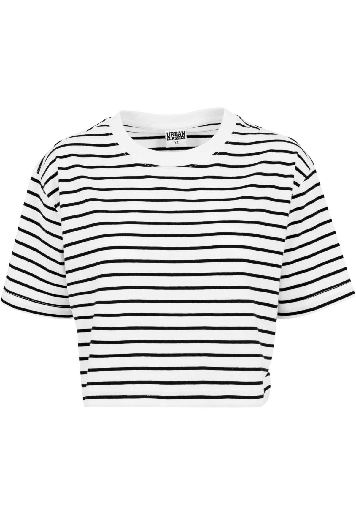 Рубашка с коротким рукавом »Urban Classics Damen Ladies Short Striped Oversized Tee«