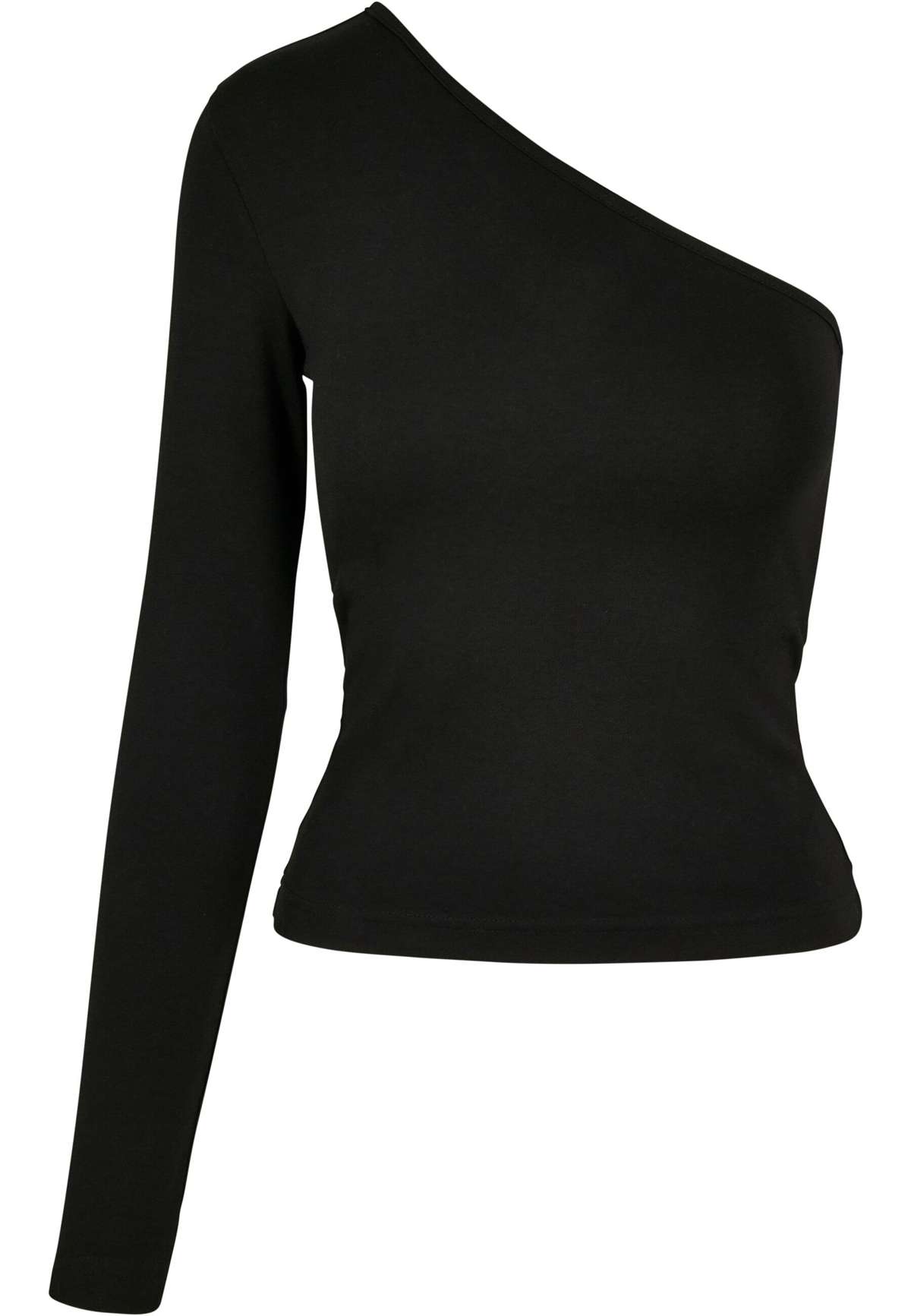 Рубашка с длинным рукавом »Urban Classics Damen Ladies Asymmetric Longsleeve«