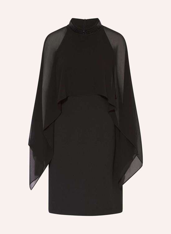 Коктейльное платье с декоративными бусинами