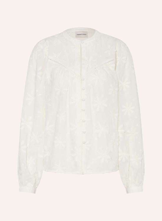 Блузка с дырочным кружевом FIORE