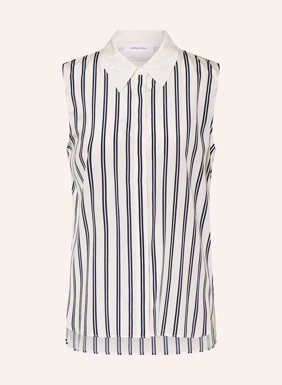 Шелковая блузка-топ