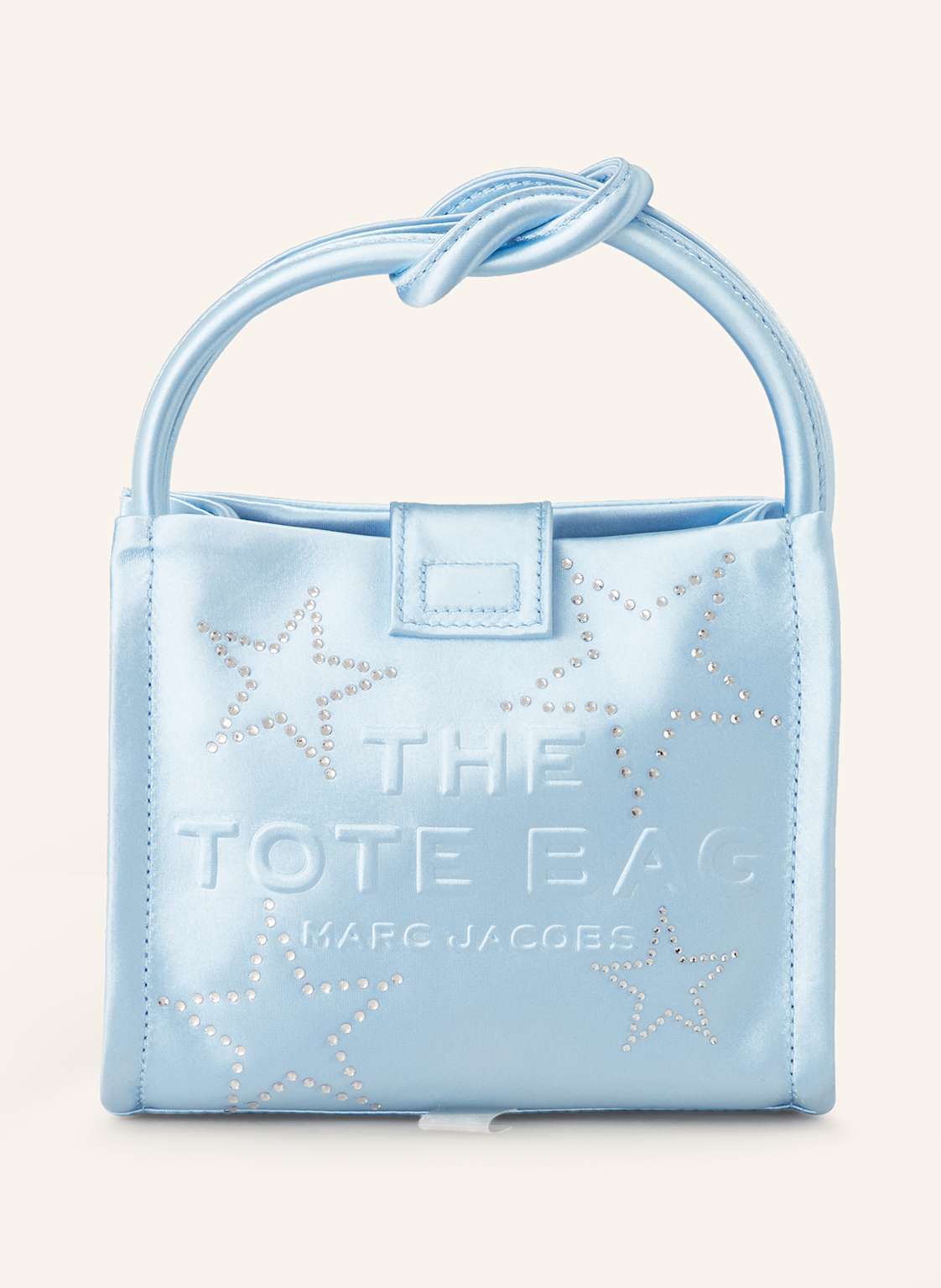 Сумочка с драгоценными камнями THE STAR SATIN MINI TOTE BAG