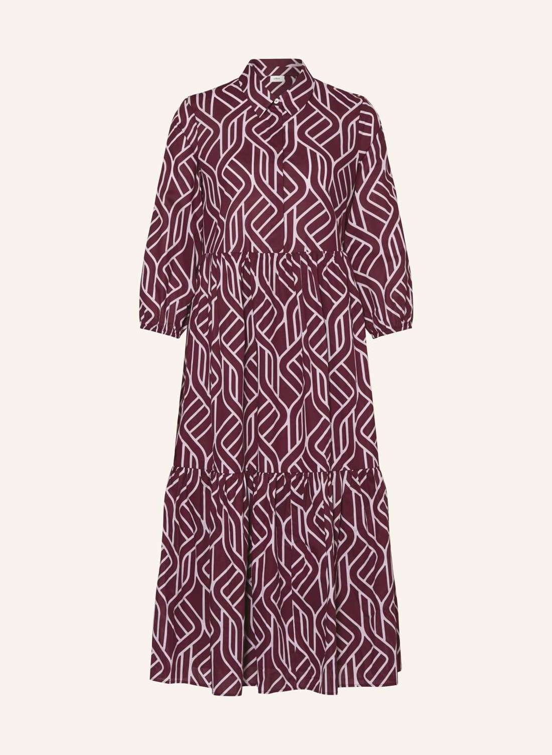 Платье с рукавами 3/4