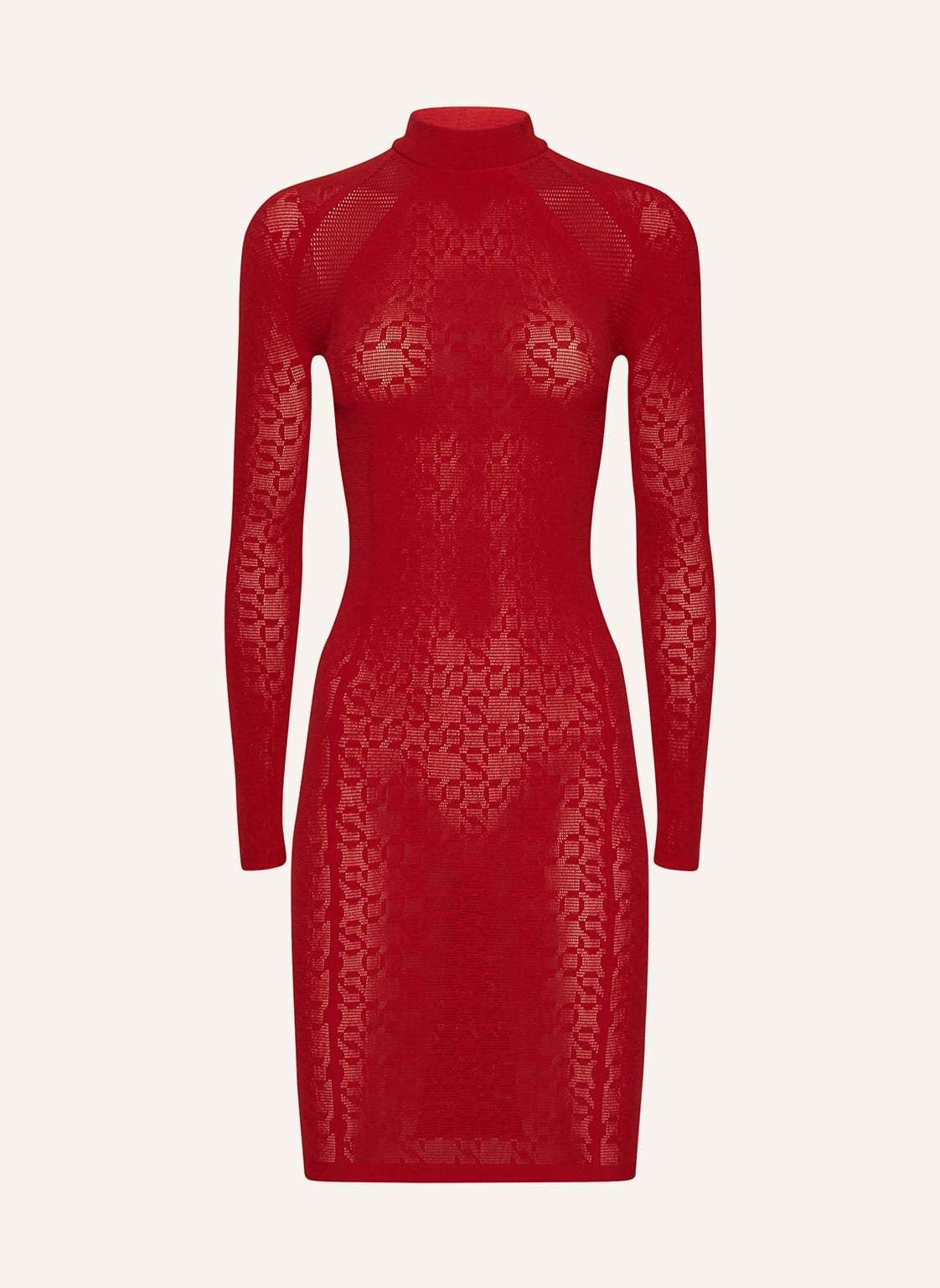 Платье WOLFORD X SIMKHAI INTRICATE SHEER PATTERN