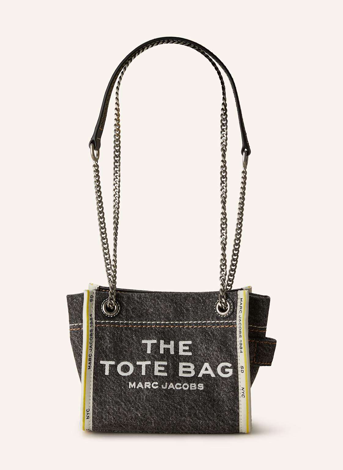 Сумка THE CROSSBODY CHAIN TOTE BAG DENIM