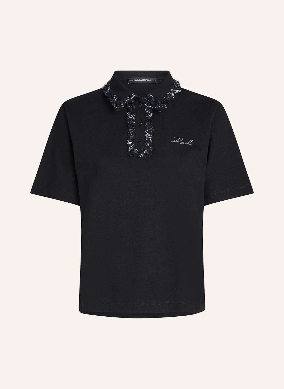 Рубашка поло букле POLOSHIRT AUS BOUCLÉ