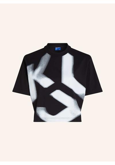 KLJ MONOGRAM GEBLEICHTES T-SHIRT