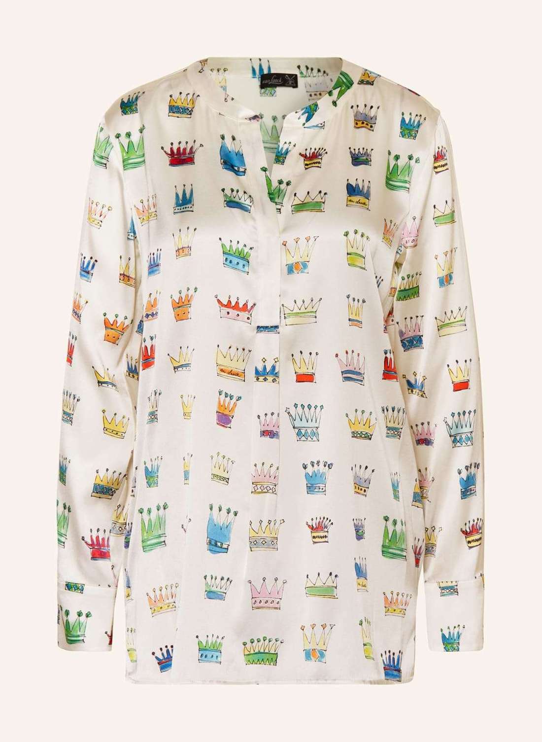 Шелковая блузка-рубашка VL-NIVIA-XX