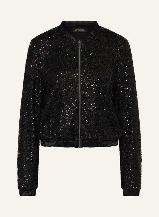 Блузон с пайетками