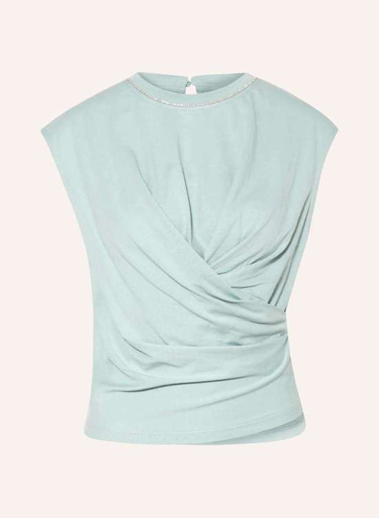 Топ с драгоценными камнями JASRAH