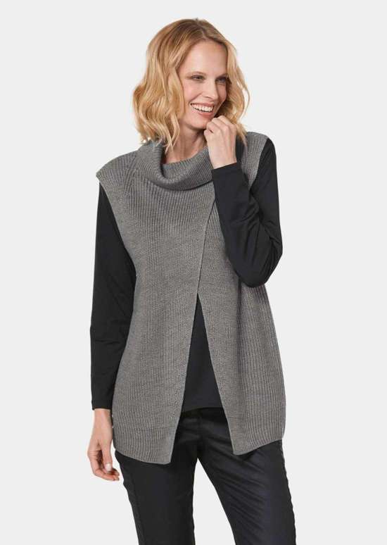 Вневременной универсальный жилет-свитер