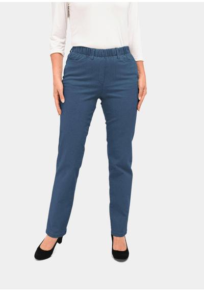Классические джинсовые брюки без застежки LOUISA
