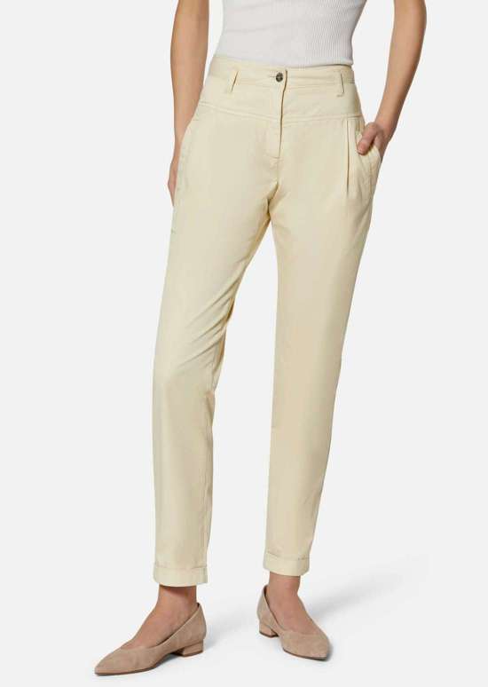 Брюки-чиносы со складками