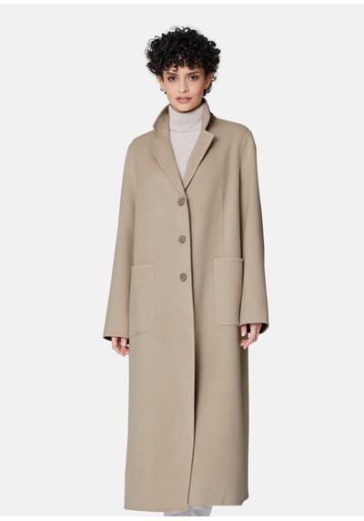 Двустороннее пальто из высококачественной смесовой шерсти.