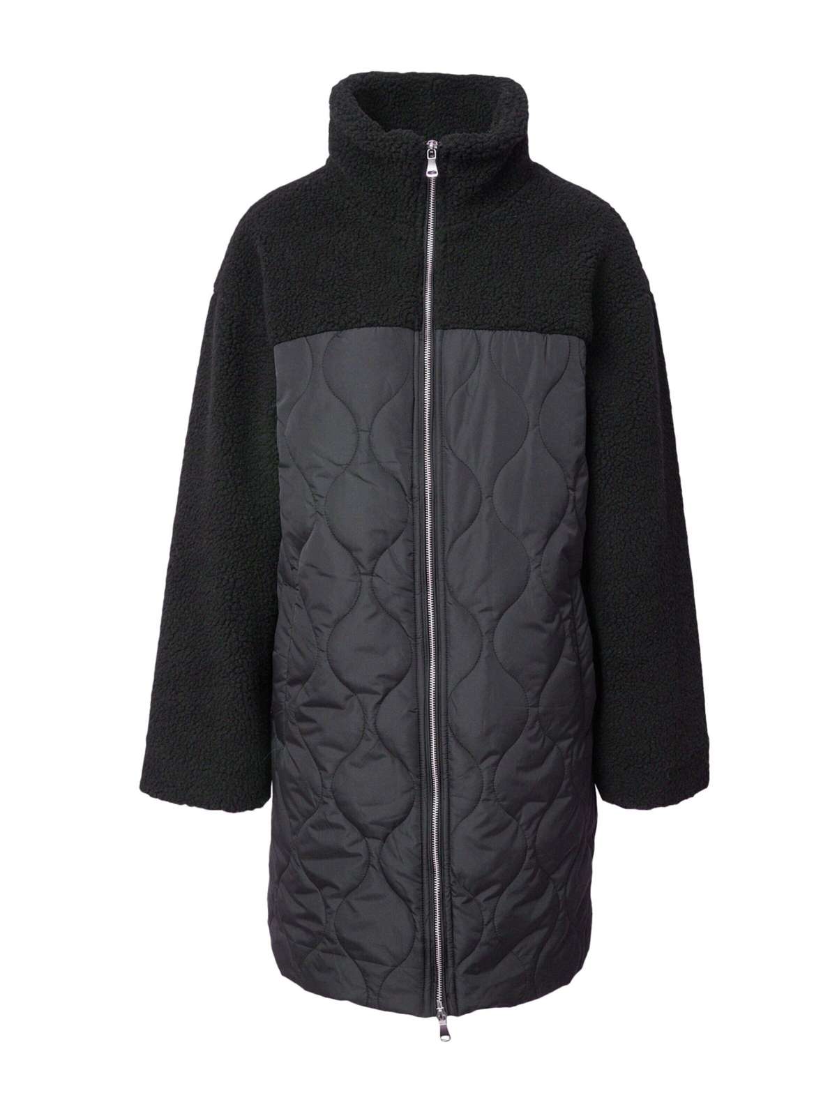 Зимняя куртка Женское женское стеганое пальто большого размера из шерпа (1 шт.)