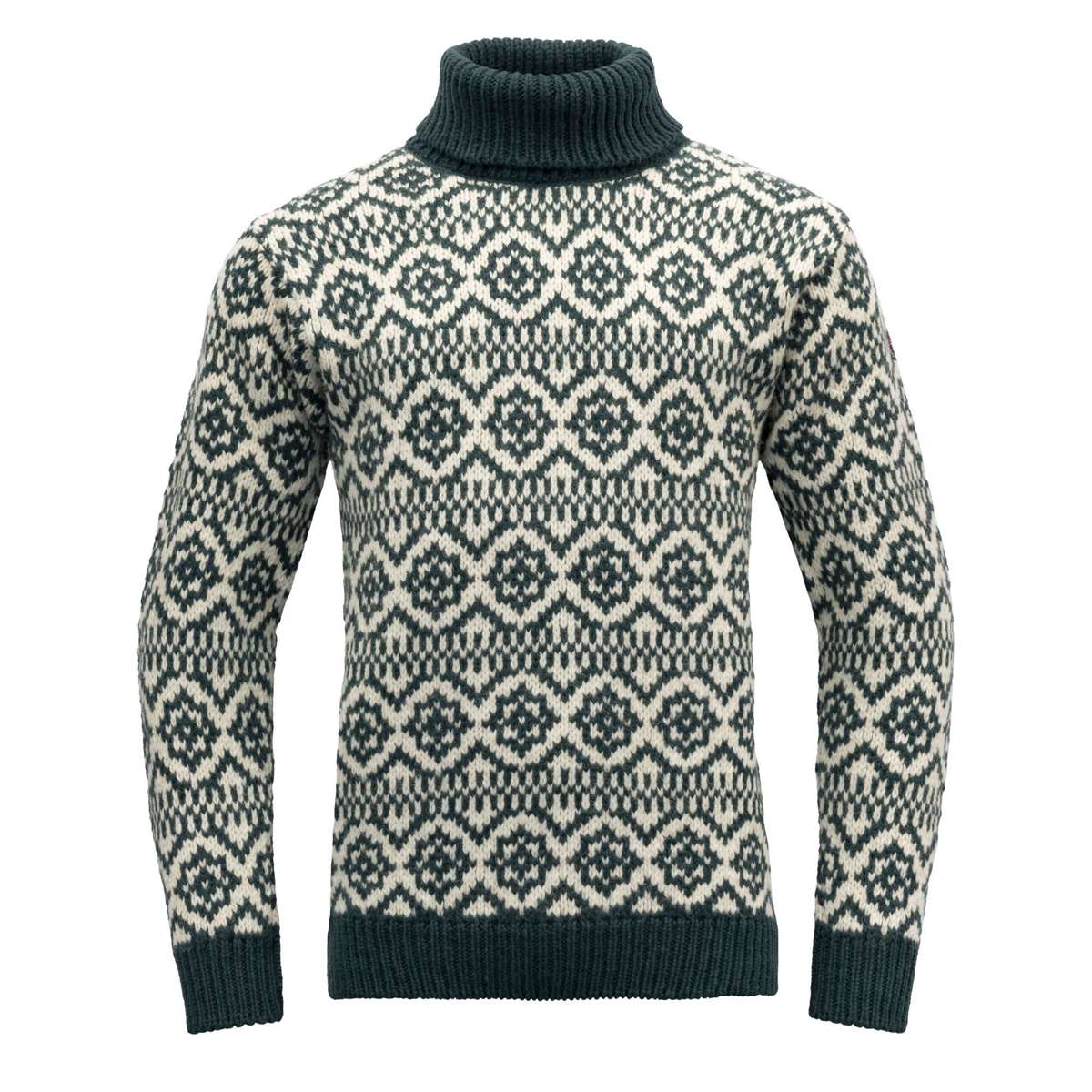 Флисовый пуловер Hoddevik Шерстяной свитер с высоким воротником