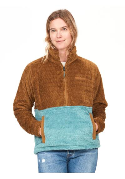 Длинный свитер W Homestead Fleece на молнии 1/2 для женщин