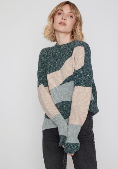Вязаный пуловер-свитер Ре44ми