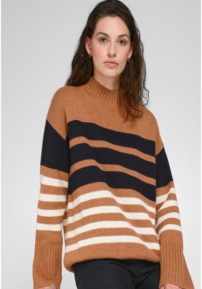 Вязаный свитер New Wool с воротником стойкой.