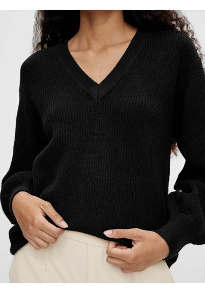 Вязаный свитер Малена (1 шт.) однотонный/без деталей