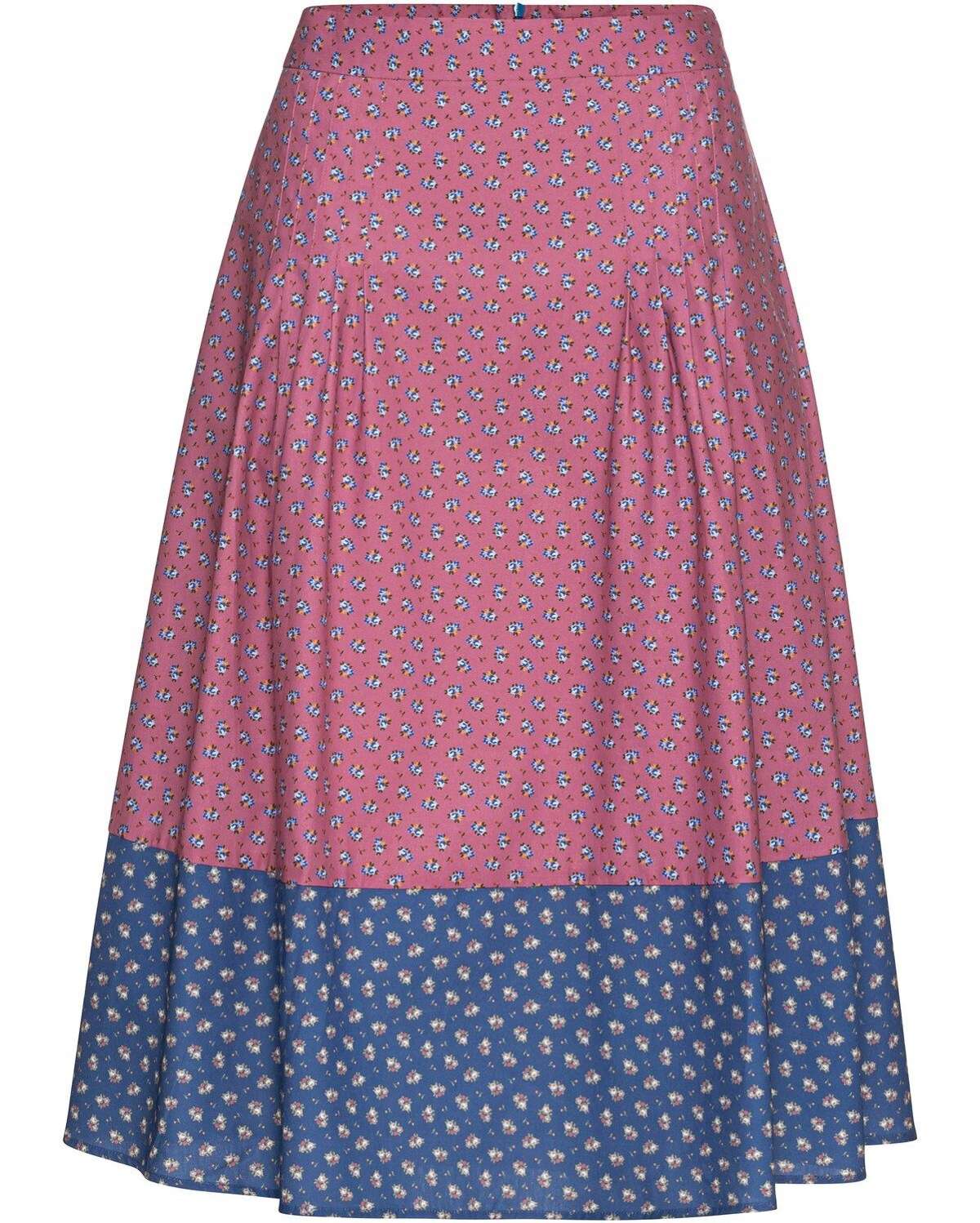 Традиционная юбка-юбка с цветочным принтом