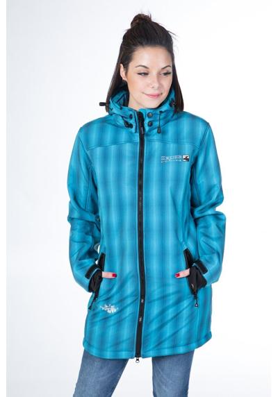 Пальто из софтшелла KEELE PEAK NEW WOMEN также доступно в больших размерах.