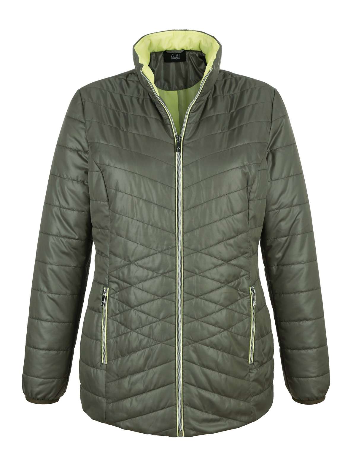 Стеганая куртка Стеганая куртка с деталями контрастного цвета