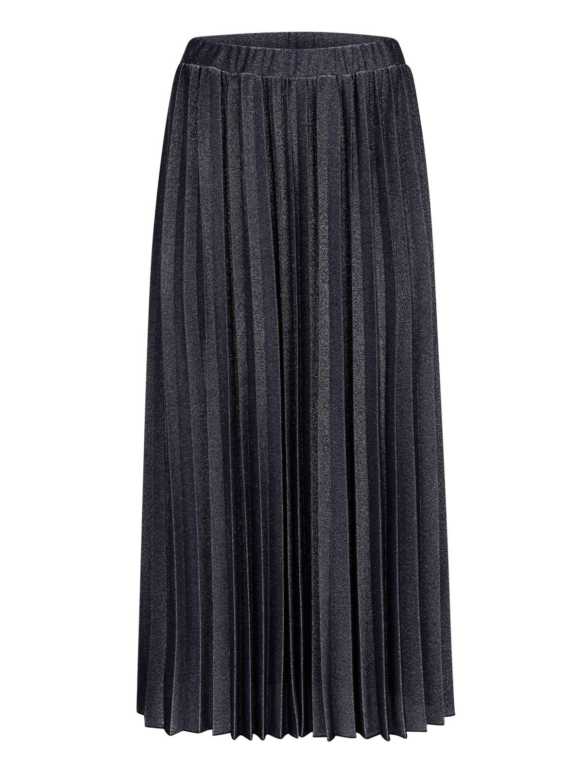 Плиссированная юбка Плиссированная юбка с металлизированными волокнами