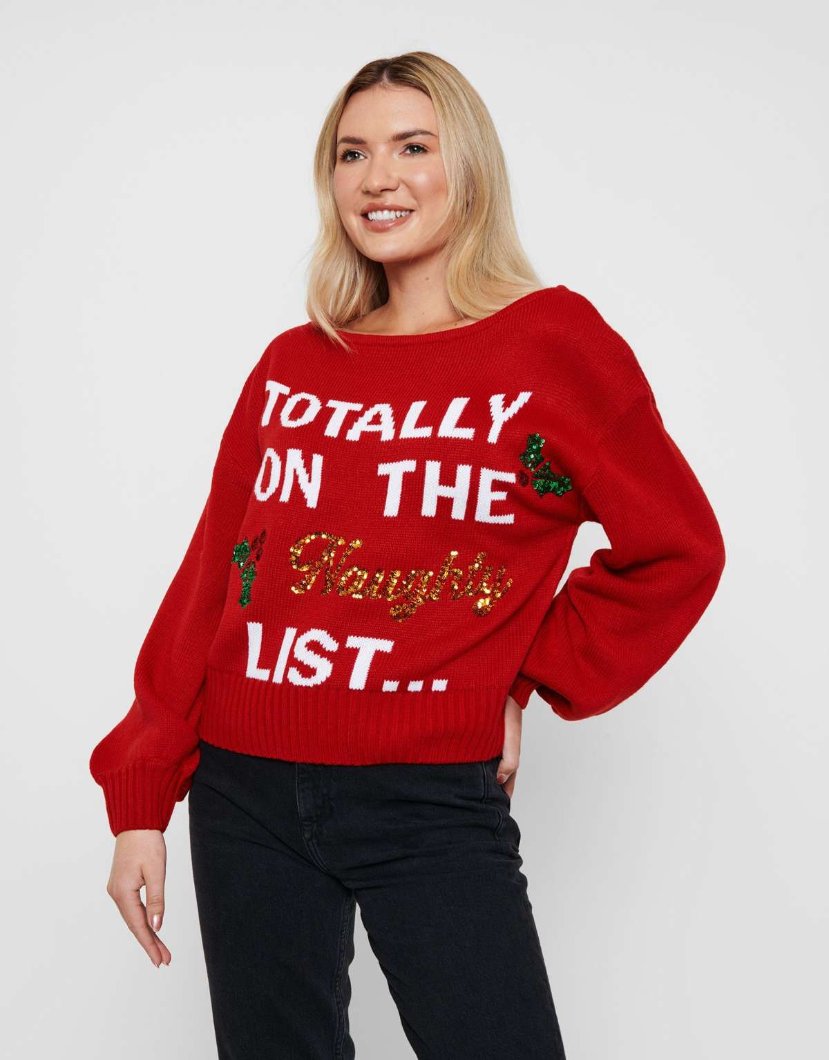Рождественский свитер Naughty List