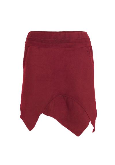 Остроконечная юбка термоюбка теплая женская зимняя юбка короткая заостренная юбка из ЭКО флиса хиппи