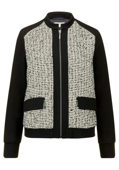 Блузон-пиджак с деталями букле