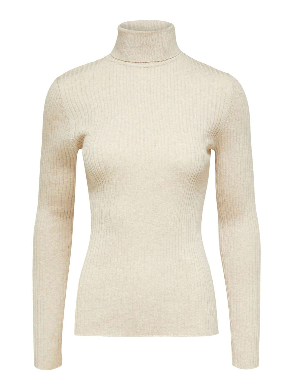 Вязаный свитер Лидия (1 шт.) однотонный/без деталей