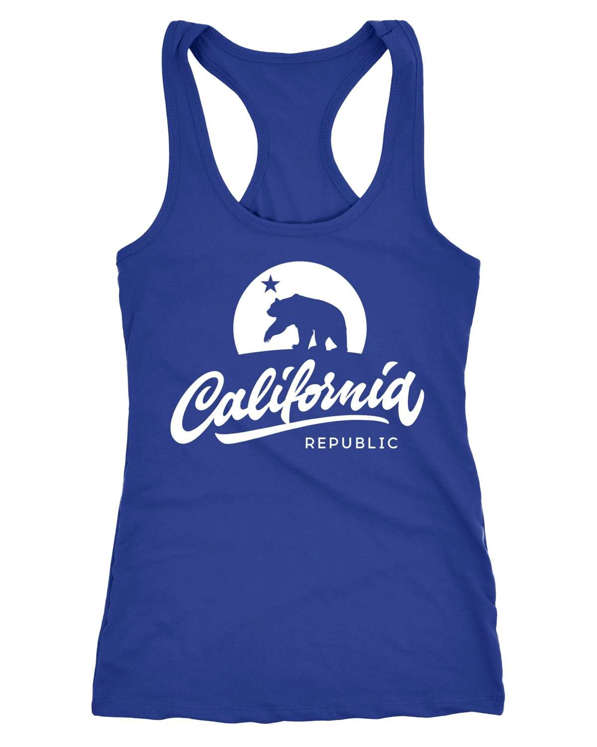 Майка женская безрукавка California Republic Bear California Bear Summer Racerback ®