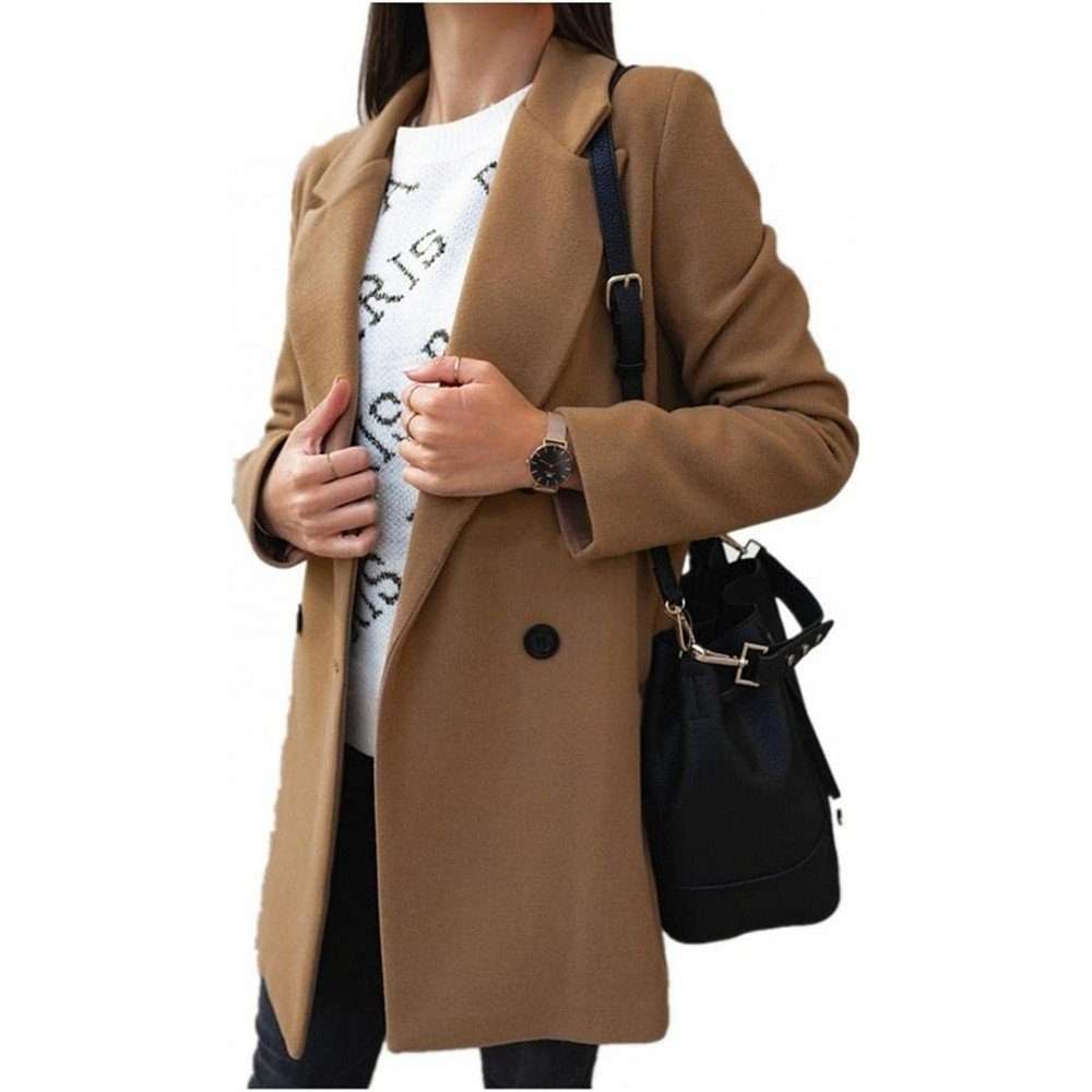 Длинное пальто, женский плащ, куртка, классическое теплое зимнее пальто, переходное пальто (различные