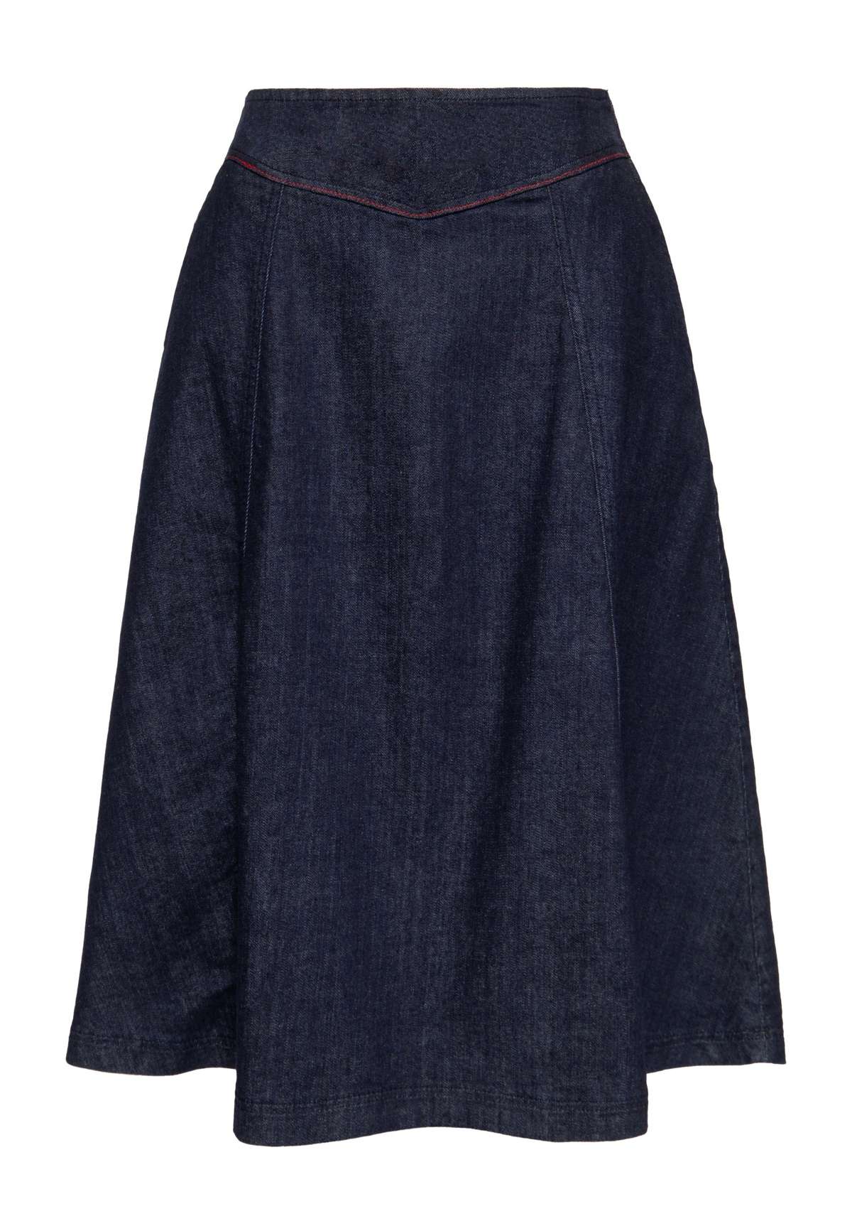 Джинсовая юбка в стиле вестерн 50-х годов