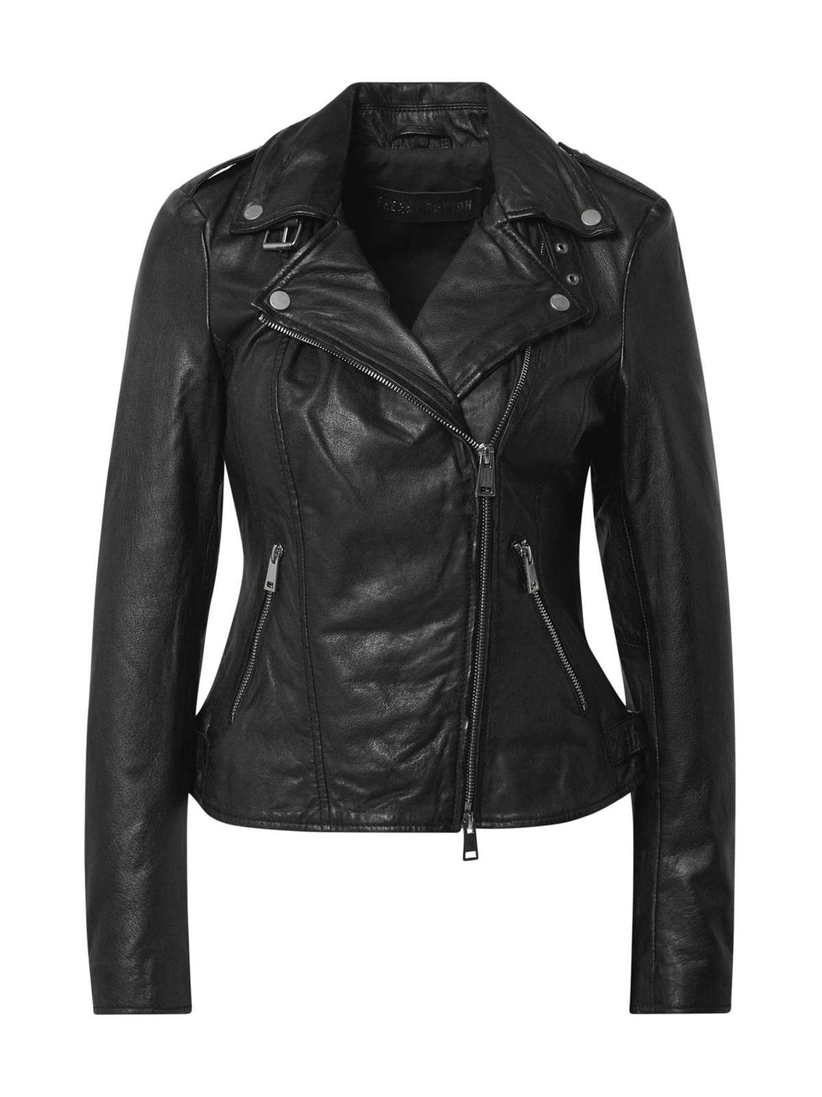 Кожаная куртка New Undress Me!-байкерская куртка FN с классными деталями на молнии