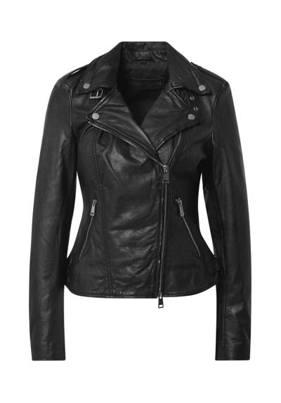 Кожаная куртка New Undress Me!-байкерская куртка FN с классными деталями на молнии