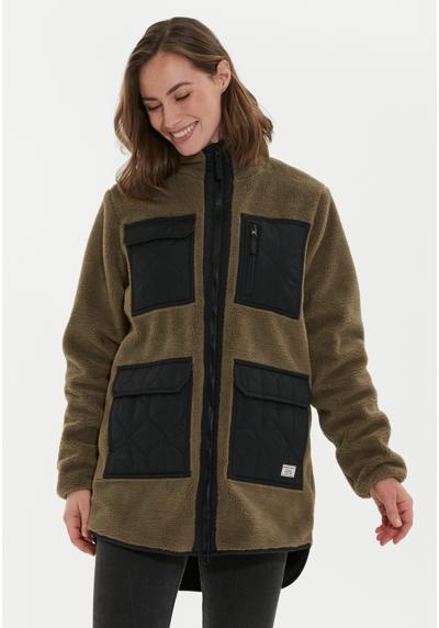 Флисовая куртка Twist с накладными карманами