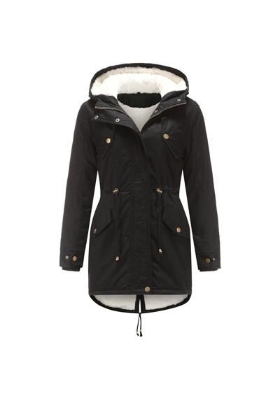 Зимнее пальто женская зимняя парка на теплой подкладке зимняя куртка средней длины (1 шт.)