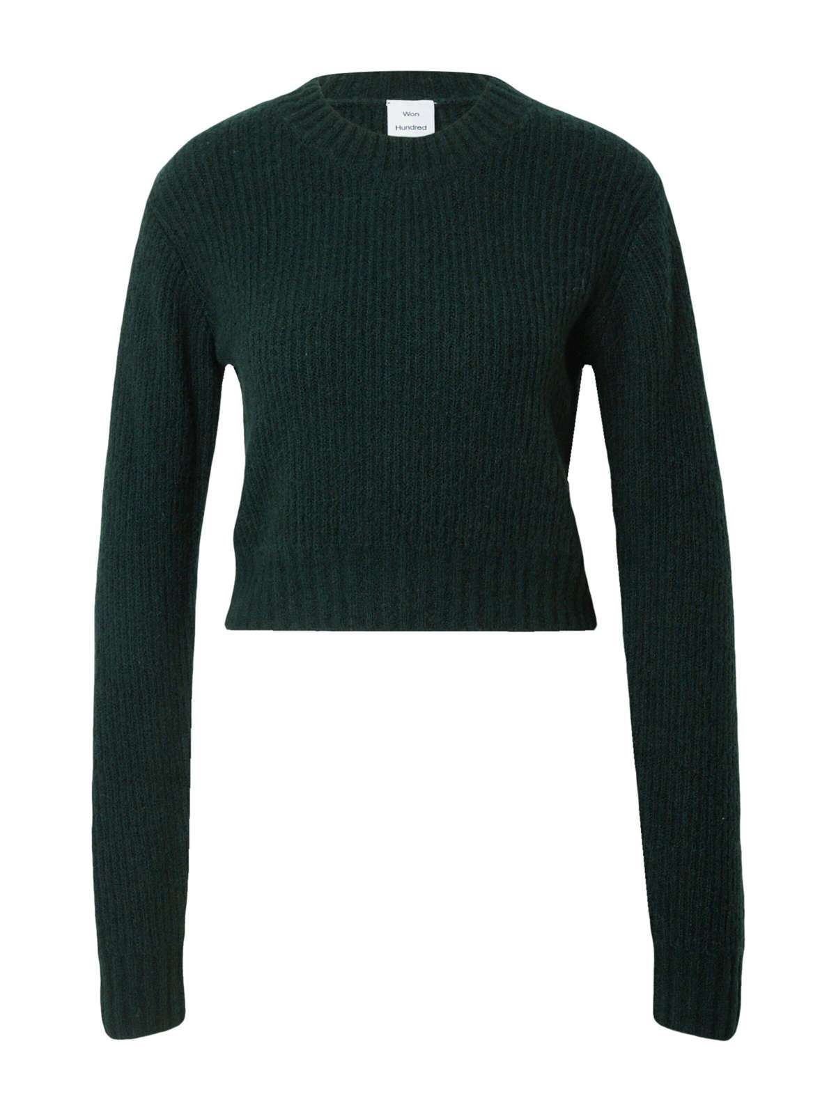 Вязаный свитер Евангелина (1 шт.) однотонный/без деталей