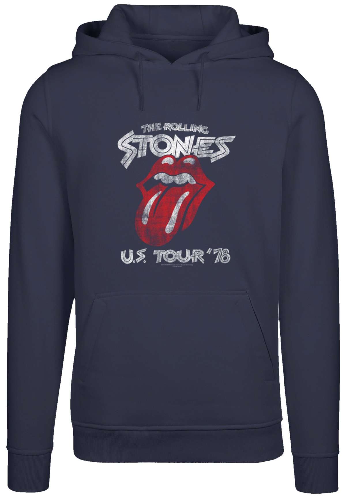 Толстовка с капюшоном The Rolling Stones в туре по США, толстовка с рок-музыкальной группой