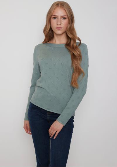 Вязаный пуловер-свитер размер 44ace.
