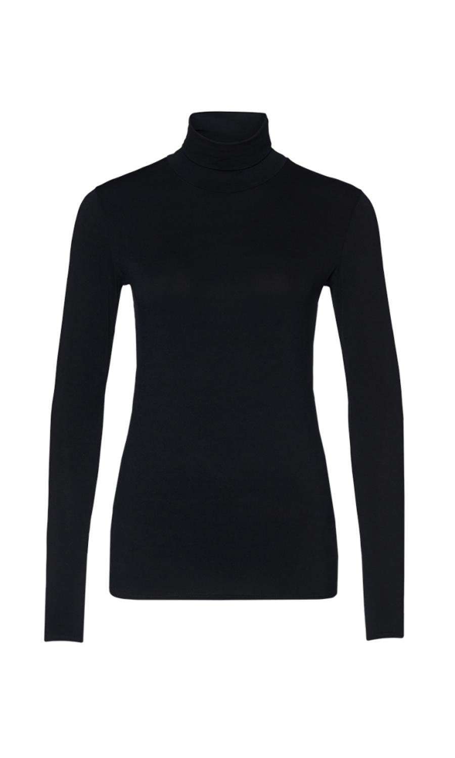Рубашка-водолазка `Collection Essential` Женская мода премиум-класса Нежный свитер-водолазка