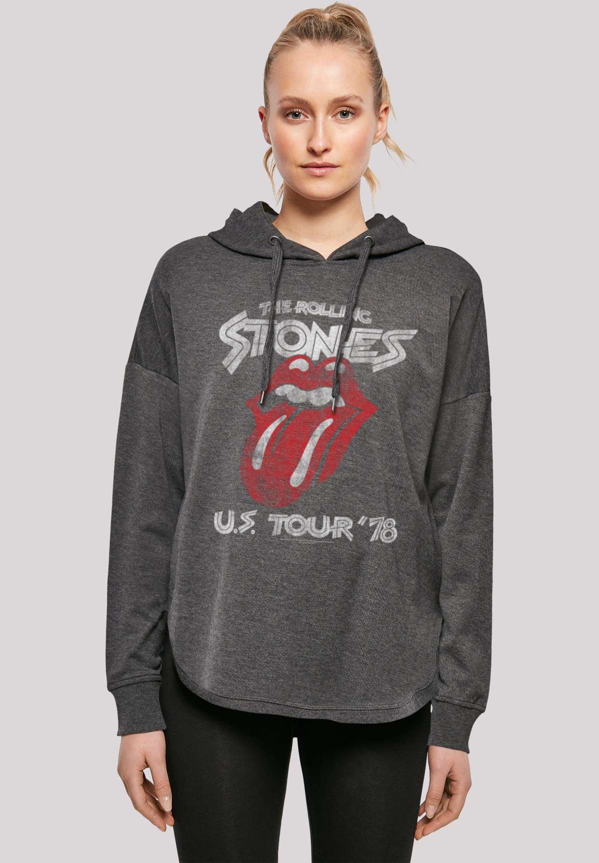 Толстовка с принтом The Rolling Stones Rock Band, тур по США `78
