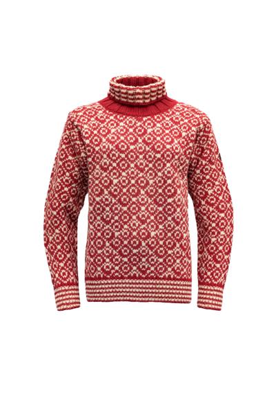 Флисовый свитер Свальбардский шерстяной свитер с высоким воротником
