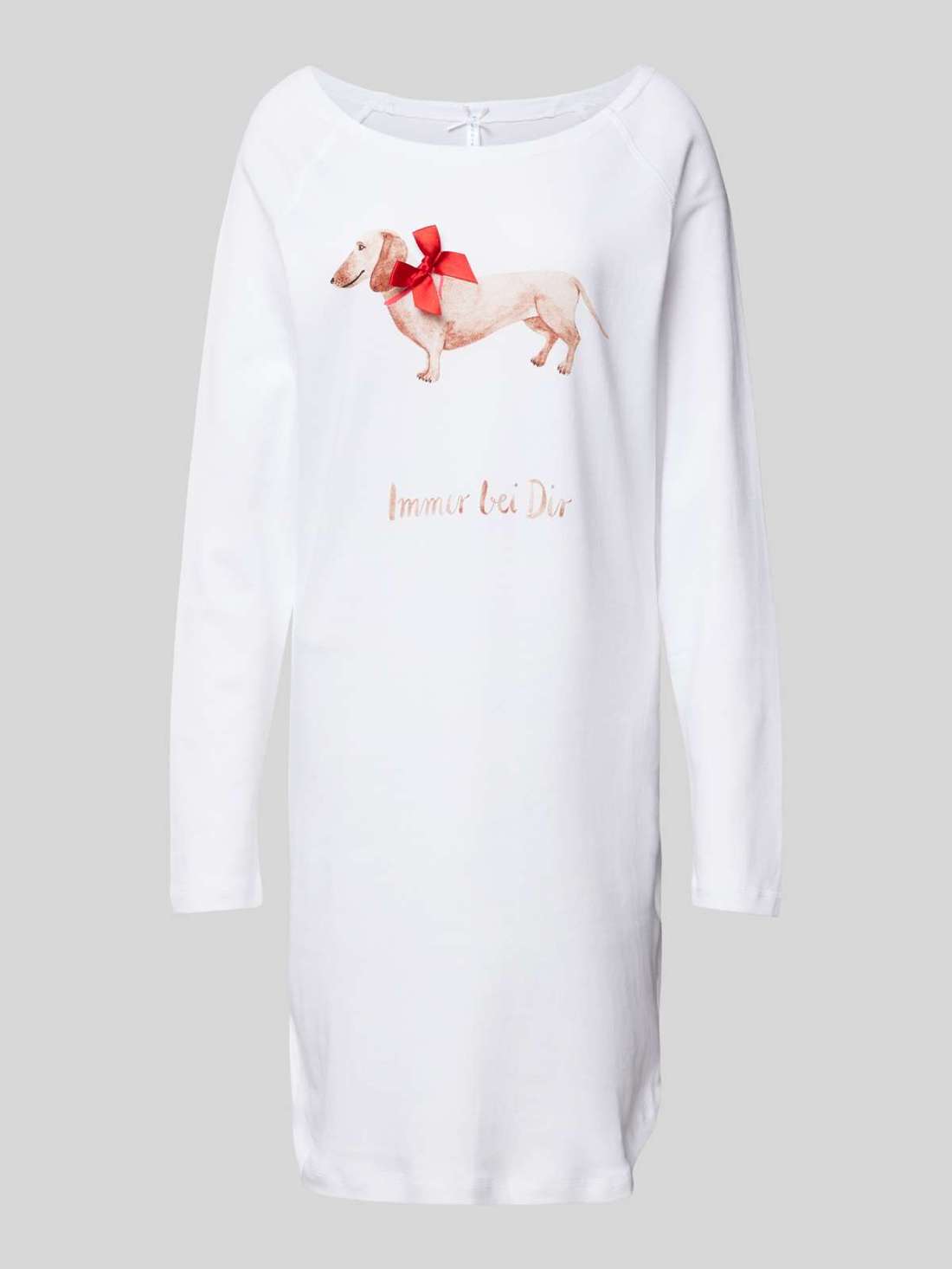 Ночная рубашка с вырезом «лодочка» MEIN GLÜCKSMOMENT