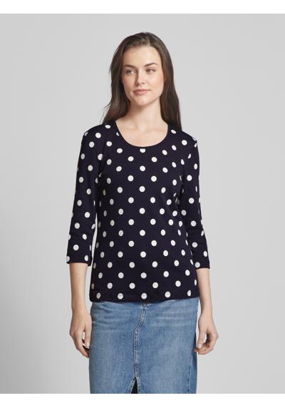 Longsleeve mit Polka Dots