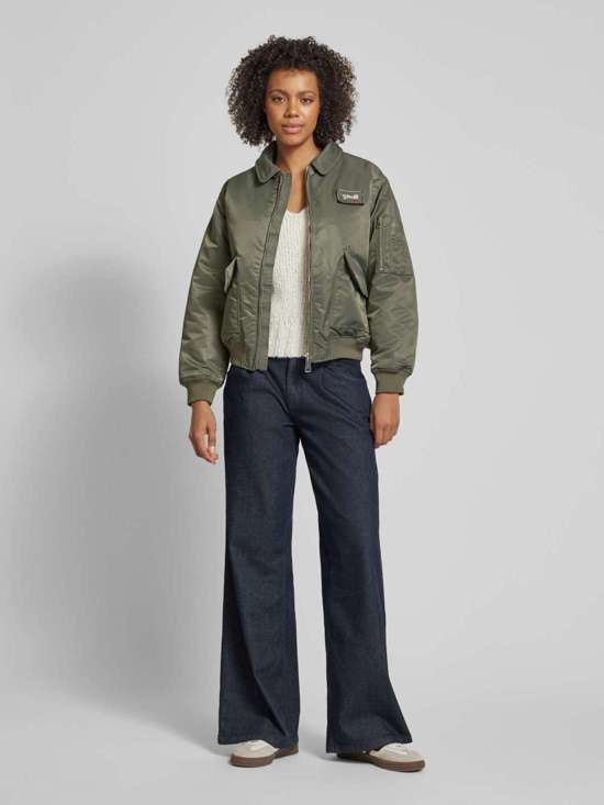 Блузон с нашивкой-лейблом DAN